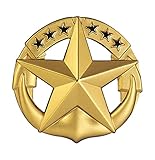 Command At Sea Badge Gold Finish - Regulation