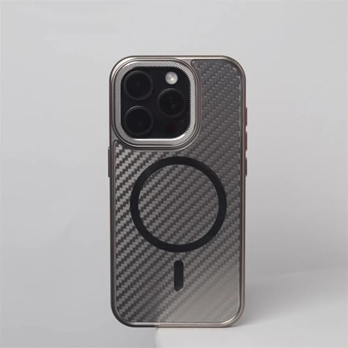 Coque magnétique iPhone 16 Pro Max or pour rester connecté en voiture et au bureau