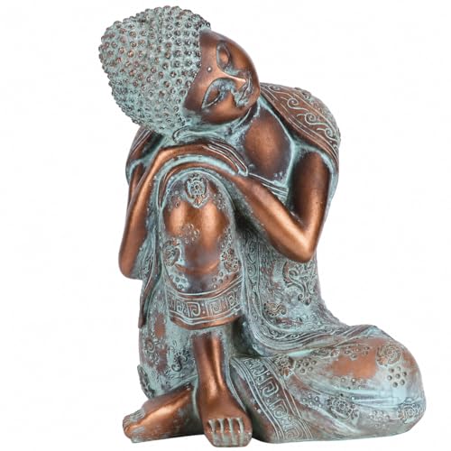 Estatua Buda Meditativo Decoración Jardín Interior