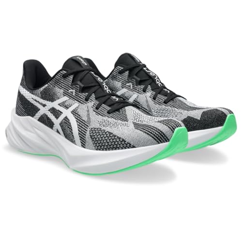 ASICS ASICS Men's DYNABLAST 5 Running Shoes, 8, Black/White