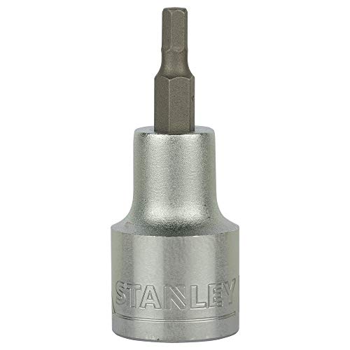 Image of Stanley Chrome Vanadium Steel Stmt73371-8B 1 /2'' 4Mm Hexagonal Bit Socket