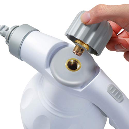 LTLWSH Vaporeta de Limpieza de Mano Portátil Potente y Multiusos para Quitar Manchas en Tapicería de Coche, Hogar, Cocinas, Alfombras, Cristales, Sofá Vaporizador Limpiador a Vapor con 11 Accesorios - imagen 5