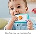 Fisher-Price Baby Toy Hashtag Selfie Fun Phone, Rattle Mirror & BPA-Free Teether Activity for Developmental Play Newborns Ages 3+ Months