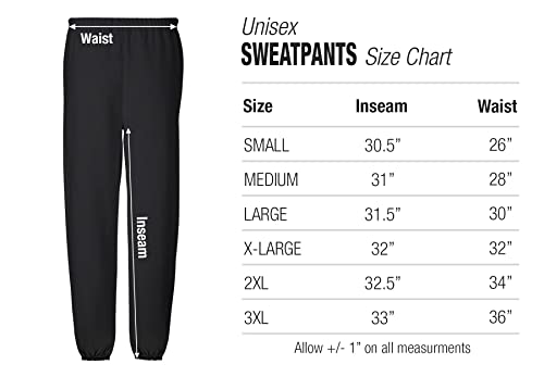 Logovision Virginia Tech Primary Logo Mens Jogger Sweatpants, Black, Large #TOP5