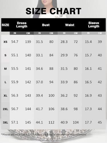 Image of Women Plus Size Long Sleeve V Neck Maxi Dress with Belt | Soft fabric relaxed fit three quarter sleeve v neck with pockets for party and daily wear