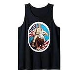 Vola nel patriottismo con la nostra arte indossabile che raffigura un membro dell'esercito americano che cavalca un'aquila calva gigante, sullo sfondo della bandiera americana. Perfetto per i patrioti, i sostenitori dell'esercito e coloro che amano il