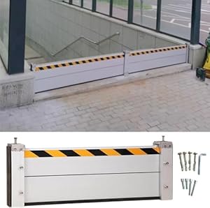 Cflnyc 70268 Aluminium Hochwasserschutzsystem 9.5ft