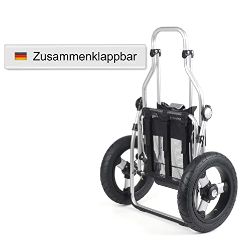 Andersen Shopper Royal mit kugelgelagertem Luftrad 29 cm und 60 Liter Einkaufstasche Hydro rot mit Kühlfach – Bild 8