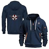 resident evil 7 maison au bord de l'eau 〖Caractéristiques〗: La capuche à cordon de serrage sur le sweat-shirt protège votre tête des vents froids et les poches latérales permettent de ranger facilement votre téléphone, vos clés et autres petits objets. L'ourlet et les poignets côtelés épousent le corps et retiennent la chaleur.