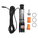 Solarpumpe DC 12 V, Kupfermotor 3500 U/min Maximale Hubhöhe 10 Meter Tauchpumpe h Auslass 25 mm Multifunktional für Bergbauentwässerung für Hausbewässerung