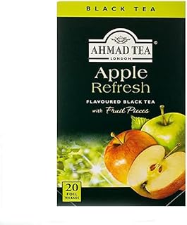 شاى احمد تى**بنكهة التفاح المنعش عبوه مكونه من -20فتله