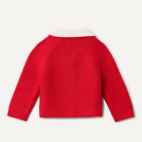 Image of Amazon Essentials x Sofia Grainge Unisex Toddlers and Babies' Peter Pan Collar Sweater Jacket