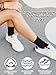 BOARDFEB 6 Pairs Tabi Socks Elastic Split Two Toe Tabi Flip Flops Sock Ankle Cotton Sandal Socks Japanese Toes Separated Sock for Men Women Unisex