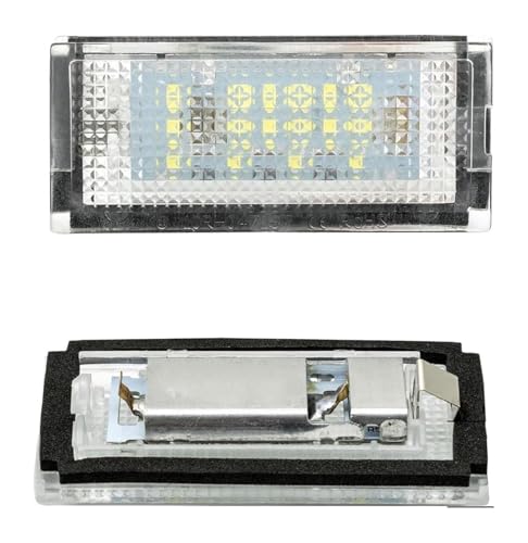 QGMKMVZZBK Fari Antinebbia Posteriore Per B&MW Serie 3 E46 4D 5D Per Touring 1998-2005 Fanale Posteriore Per Targa Per Luce Targa