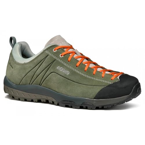 Image of ASOLO Men's Space GV Durable Hiking Shoes | Suede Upper, Waterproof & Breathable Lining, Rubber Outsole