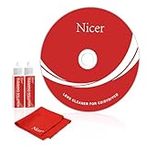 Nicer CD/VCD/DVD Player Cleaner Kit, Laser Lens Cleaning Disc with Double Brush Cleaning System, NS-3