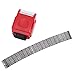2PCS Confidential Roller Stamp, Identity Theft Protection Roller Stamp Ink Roller Identity Protection Address Stamp Personal Privacy (Red S)