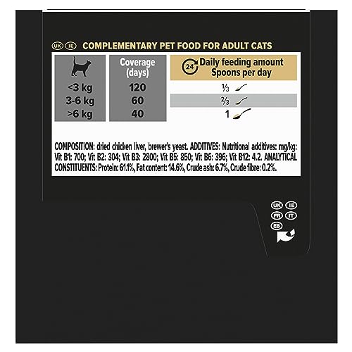 Purina Pro Plan Suplemento Gato Multivitaminas, energía, vitalidad, Vitamina B, en polvo 60g - imagen 3