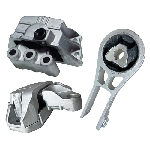 Rockplanet Rear Engine Mount & Transmission Mount Kit Compatible with 2018-2021 Jeep Compass 2.4L, 2019-2021 Jeep Renegade, 2018 Fiat 500X L4 2.4L Rear Motor Mount, A5898/A5989 A5988 A5987 by Rockplanet - Used condition - US$39.95
