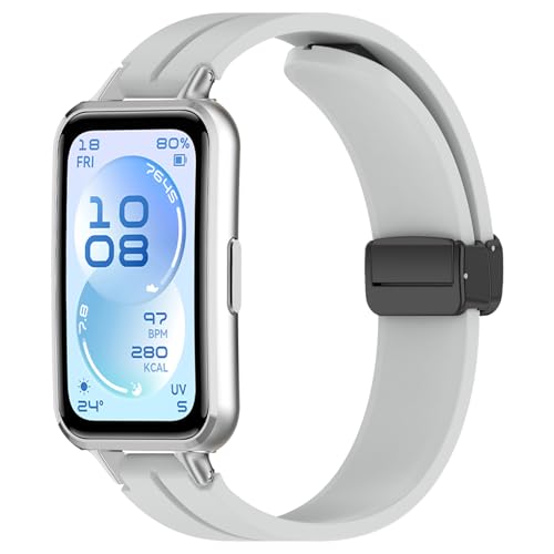 [SinRenn] �o���h Huawei Band 11/11 Pro �Ή� �_�炩�� �V���R���� ���C�t�� �}�O�l�b�g�o�b�N�� �x���g �T�C�Y���߉\ ���C�J�� �y�� �_��ȃV���R�� �����x���g �X�g���b�v �j���ʗp ���F�I�� �R���p�`�u�� Huawei