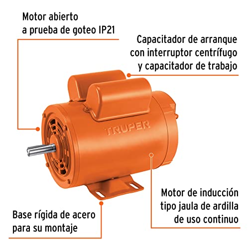 Reviews y listado de Motor electrico monofasico los 10 mejores. 5 Imagen adicional