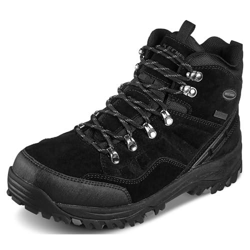 Skechers Herren relment pelmo trekking shoes winter boots, Schwarz, 44 EU