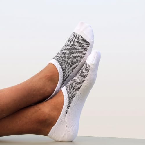 Image of RC. ROYAL CLASS Low Cut No Show Loafer Socks For Men | Anti Slip, Breathable, Anti-Odour, Moisture Wicking, Anti-Bacterial, Ventilated, Smooth, Durable Socks | Combo Pack of 5 Pairs