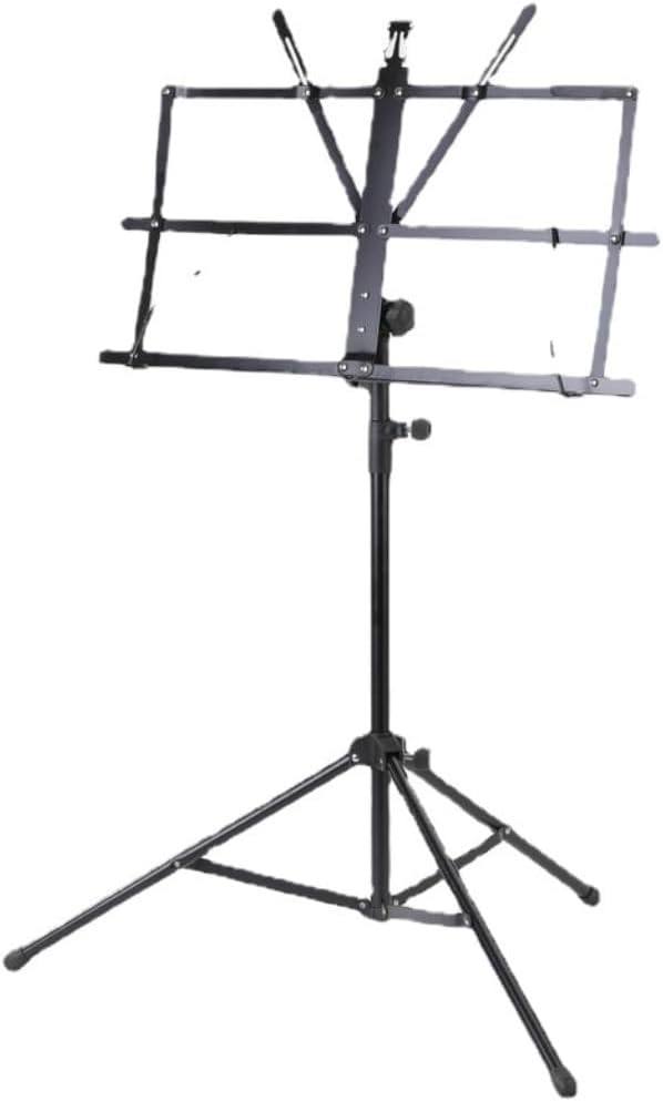 Stapler Guitar and Violin Universal Music Stand Guitar Small Music Stand Music Stand Guzheng Violin Erhu Music Stand Office Stapler (Black A)