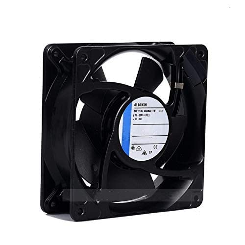 Ventilador de refrigeración 24V 12038 extractor de aire potente de 120 x 38 mm para chasis 2