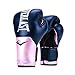 Everlast Elite Pro Style Training Gloves, Pink/Blue, 12 oz