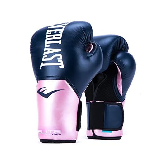 Everlast Damen Elite Prostyle Boxhandschuhe für Frauen, Pink/Blau
