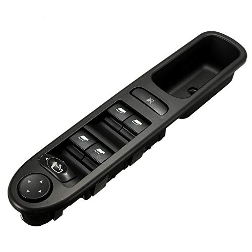 RuleaxAsi Console do interruptor da janela principal do lado esquerdo do motorista compatível com 30