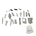 Small Metal Internal Bracket Parts Shield Plate Kit Full Set for Iphone 5