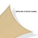 SUNNY GUARD Sun Shade Sail 10' x 13' Rectangle Sand UV Block Sunshade for Backyard Yard Deck Patio Garden Outdoor Activities and Facility(We Make Custom Size)