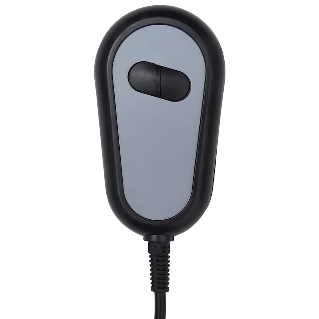 vidaXL Massagesessel, Sessel Verstellbar Elektrisch, Relaxsessel mit Liegefunktion Vibrationsfunktion, Ohrensessel Fernsehsessel, Dunkelgrau Stoff