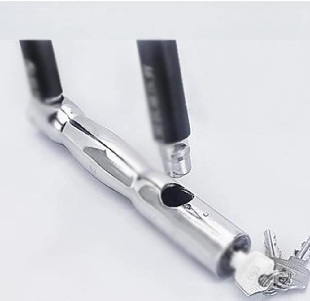 Heavy Locks Sturdy Bike U Lock with Key,Heavy Duty High Security Cycling U Locks Universal for Road,Electric Bikes,mopeds U-Locks for Bicycles