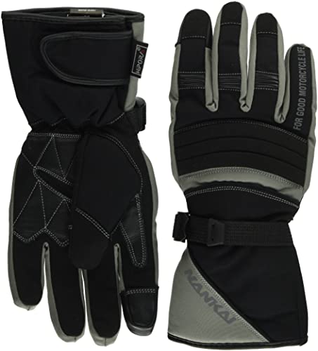 南海部品(NANKAI) バイク用 フレックスウォーマーグローブ グレー M SDG-3347D