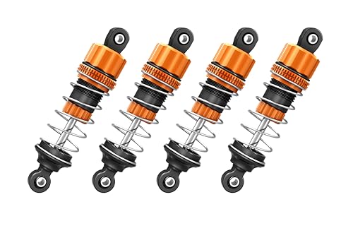 Womaqu 14501-18 RC Car Accessories Hydraulic shock absorber, Spare Parts for 14322 14331 14431 14412 14411 (4PCS)