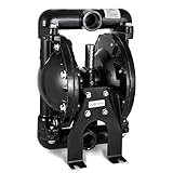 Air Operated Double Diaphragm Pump, 35 GPM Air Operated Double Diaphragm Pump Cast Iron 120 PSI, Double Diaphragm Air Pump Petroleum Fluid 1