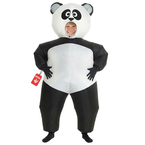 Morph Inflatable Costume Panda, Blow Up Panda Costume Kids, Kids Inflatable Costume
