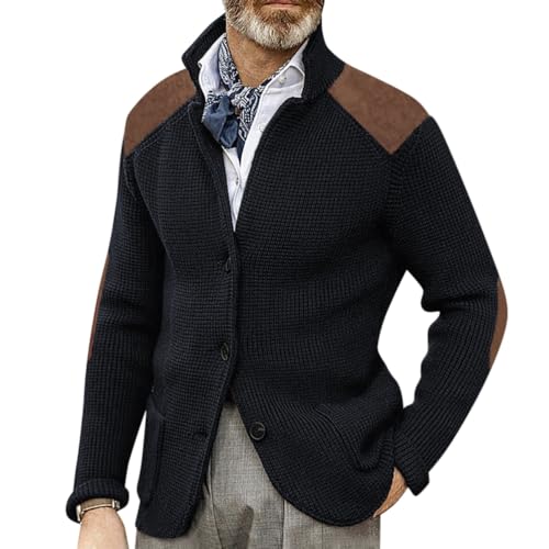 Cardigans veste coupe ajustée pulls gilets tricotés hommes