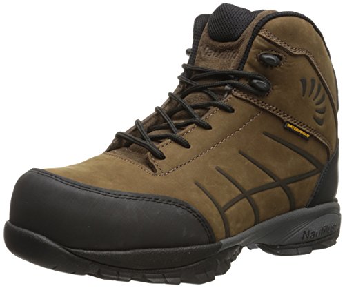 Nautilus Mens's Composite Hike Safety Shoe Brown #TOP12