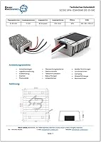 Bauer Electronics Spannungs-wandler DC-DC 12V auf 5V, 40A 200W – Ansicht 6