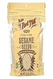 Bob's Red Mill White Hulled Sesame Seeds, Resealable Stan up Bag, 10 OZ