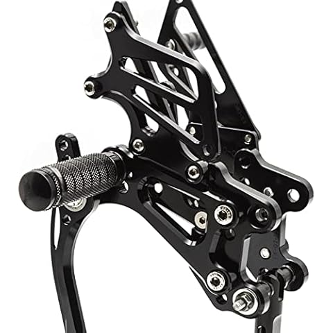 Motorcycle Adjustable Rearsets Foot Pegs For Honda CBR600RR ABS CNC Aluminum Adjustable Motorcycle Rearset Footrest Cover