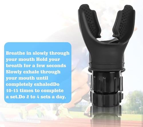Image of Portable Breathing & Muscle Trainer with Adjustable Resistance | Boost Strength & Endurance | Easy to Clean & Use for Better Fitness Performance