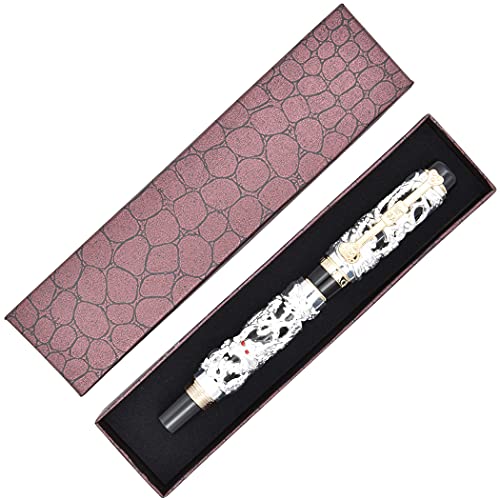 Bolígrafo roller Jinhao Phoenix tinta negra miniatura 4