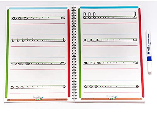 Cahier d'écriture cursive pour pratiquer le tracé à la maison - 3