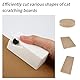 BOXOB Katzenkratzer Schneider, Kartonstreifenschneider für Katzenkratzbäume Karton Schneider Katzen Handgeführte DIY-Kartonschneidegeräte für Tierbesitzer Tierliebhaber (Weiß)