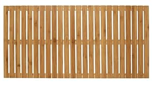 WENKO Bambus Badewannenmatte 100 x 50 cm